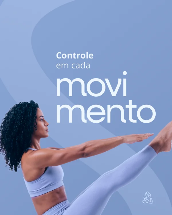 Post de pilates: Controle em cada movimento